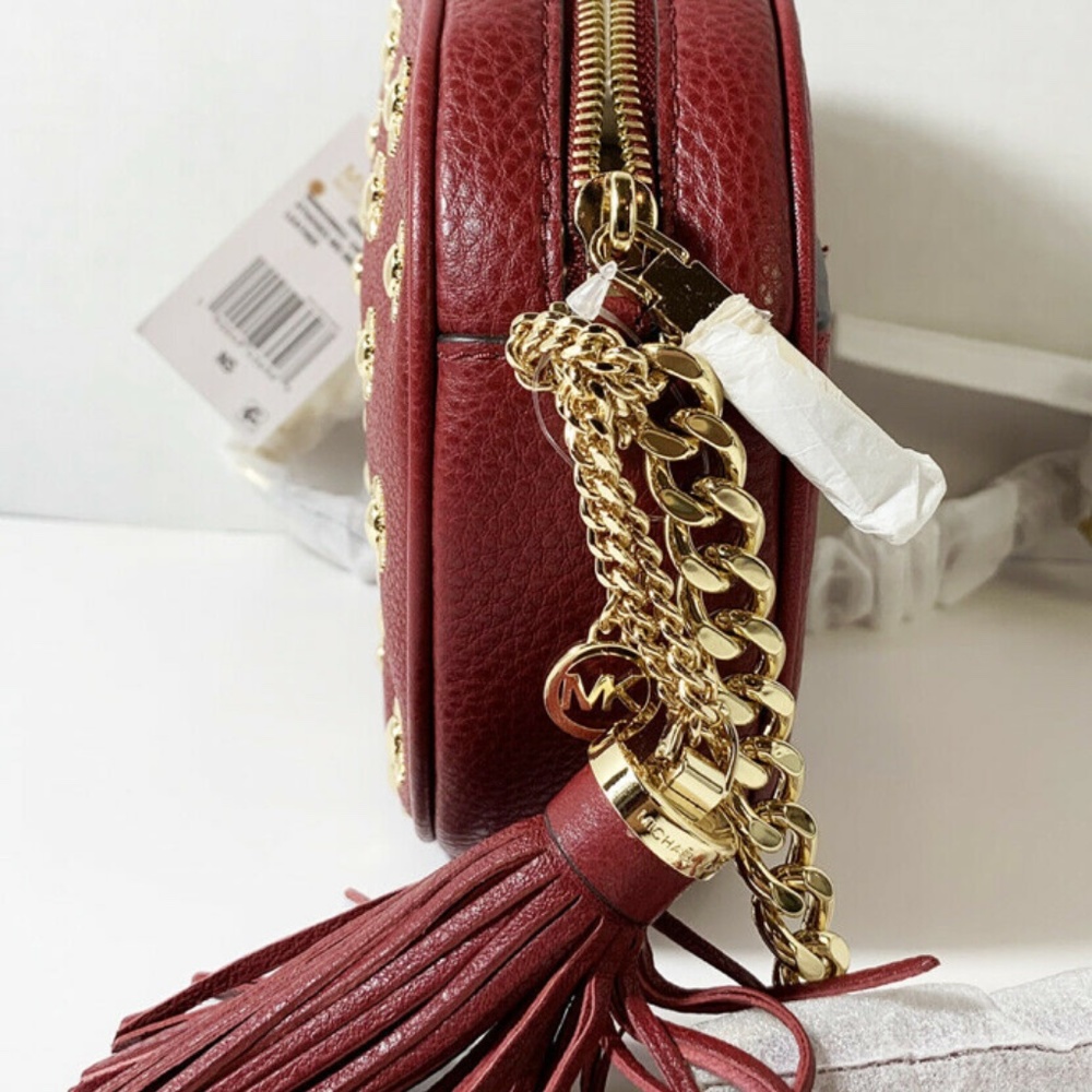 MICHAEL Kors Ginny Studded Medium Messenger Bag - Picture 5 of 7